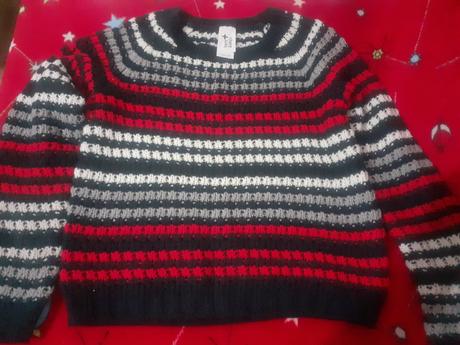 Dievčenský hrubší pulóver, 134