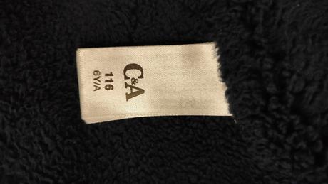 Veľmi teplá mikina, c&a,116