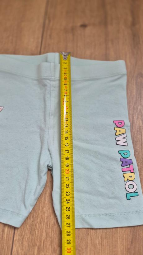 Cyklo sortky leginove paw patrol, primark,110