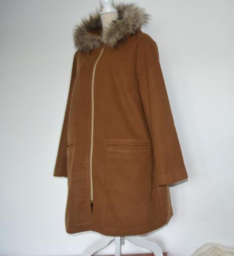 Bonprix, kabát s kapucňou, veľ. 3xl, bonprix,xxxl