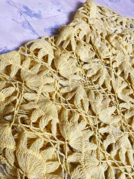 Vlnený prehoz/štóla na večerné šaty, 