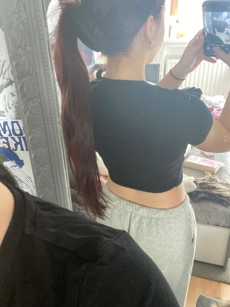 Cropnuté tričko, xs