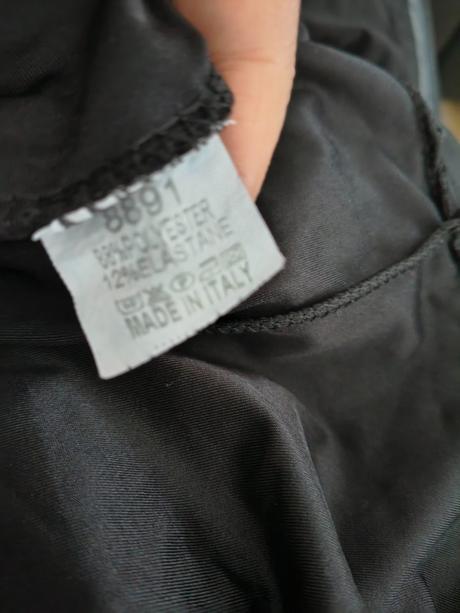 Italy dlhý úzky overal s vysokým pásom m-l, m