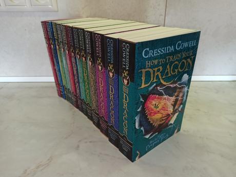 Cressida cowell - how to train your dragon 1-12, 