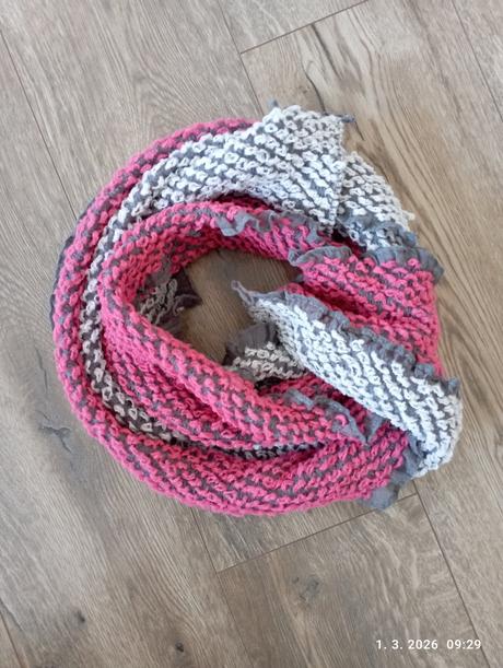 Teplý zimný šál (už s poštovným), 