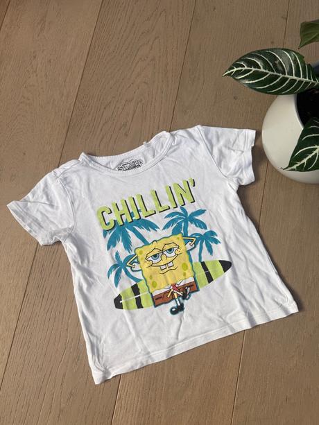 Tričko spongebob -top stav, nickelodeon,110