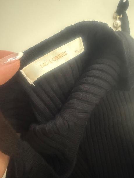 Pletené saty mc lorene uni, s