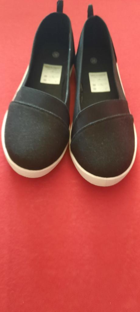 Topanky - baleriny plátené č. 38, deichmann,38