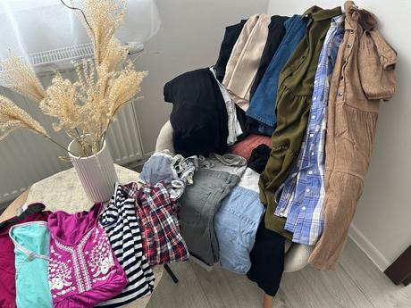 Tehotenské oblečenie xs,s 32-36, h&m,xs