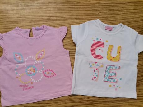 Dievčenské tričká č. 86 2ks, cherokee,86