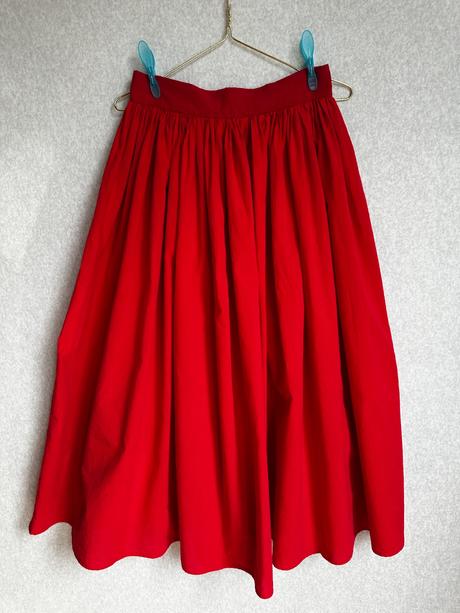 Nazberaná midi sukňa, xs