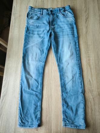 Chlapčenské zateplené rifle h&m 164 - top stav, h&m,164