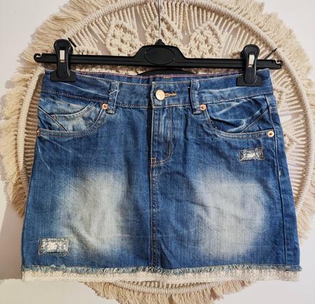 Riflová sukňa, c&a,152