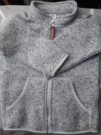 Tepla mikina, h&m,80