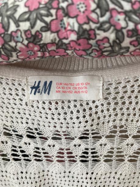 Letný kardigan, h&m,152