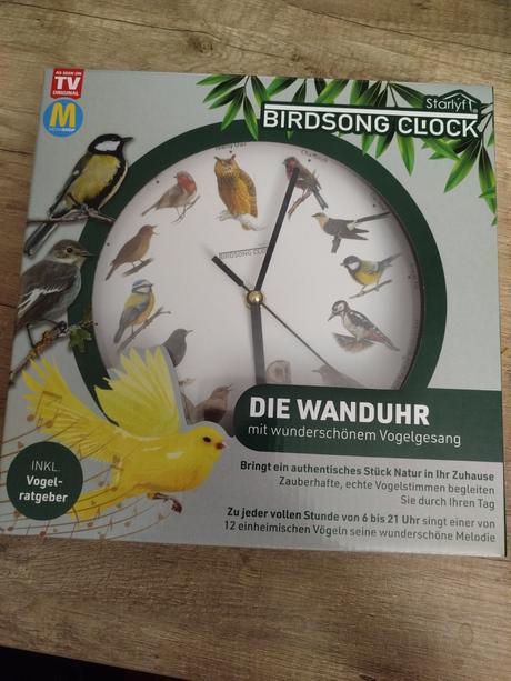 Starlyf birdsong clock nástenné hodiny so spevom v,