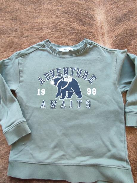 Pulover mango, vel.128, mango,128