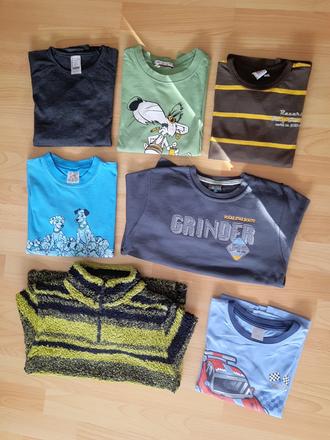 Balík chlapčenského oblečenia, 122–134