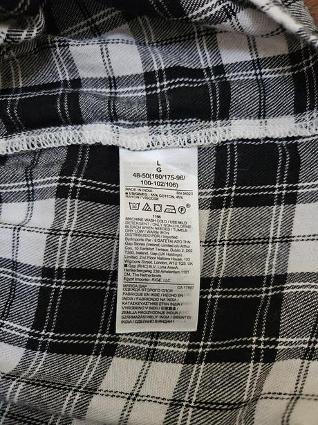 Gap flanelové šaty l, gap,l