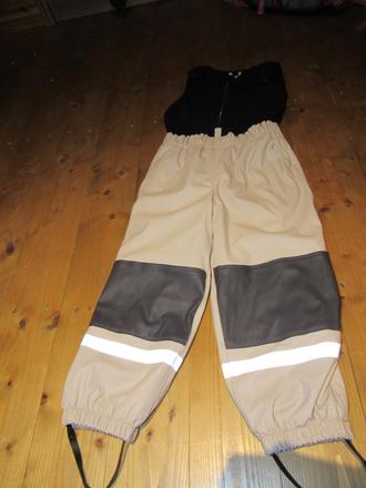 Zateplené pogumované gate do dažďa/snehu, 98