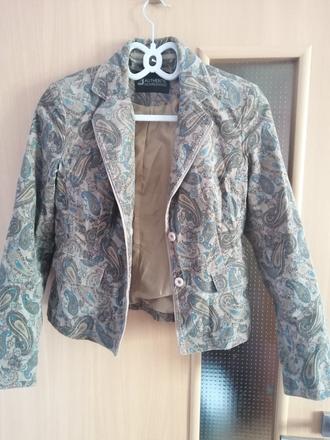 Dámske menčestrové sako, authentic,36