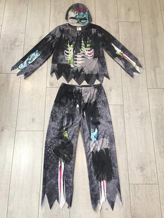 Chlapčensky kostym zombie 10-12 rokov,