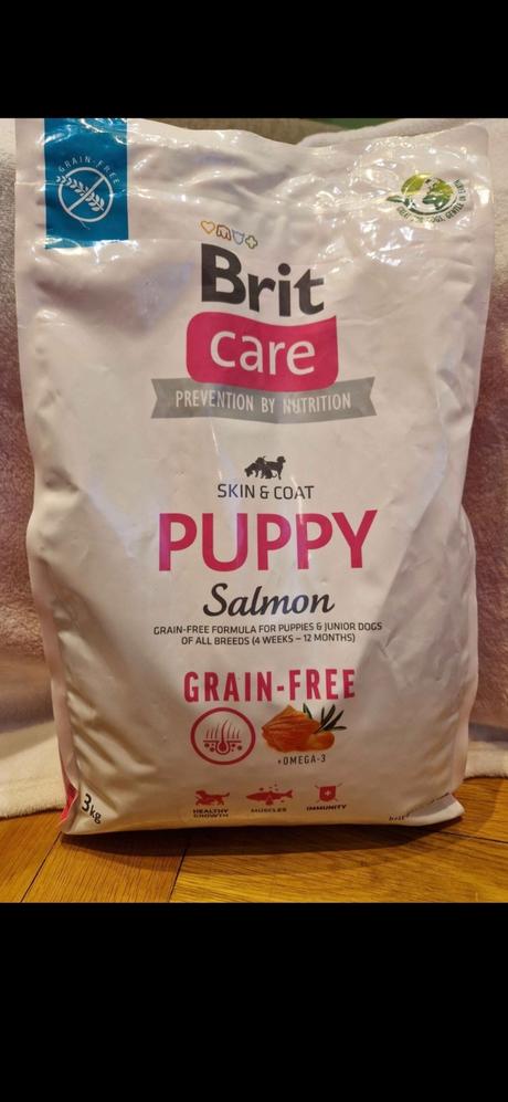 Krmivo brit pumpy salmon 3 kg, 