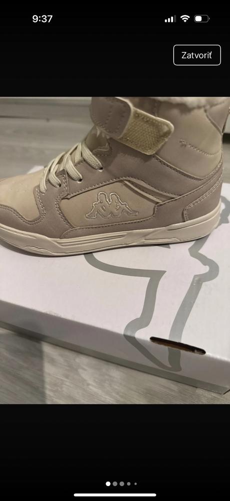 Zimné tenisky zateplené, kappa,31