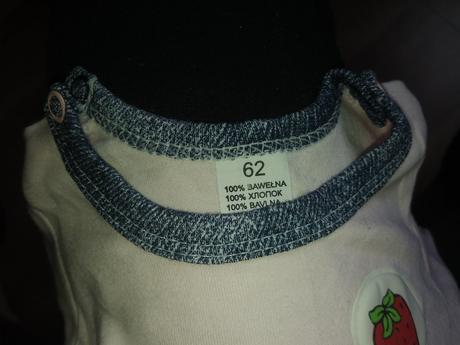 Bodové šaty, new baby,62