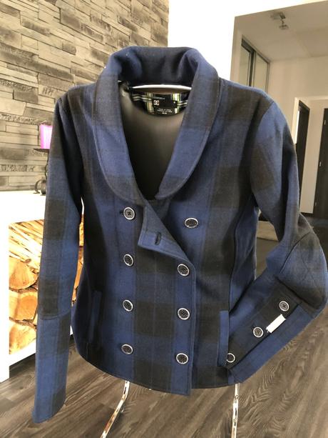 Dc krátky kábat tmavomodrý, m