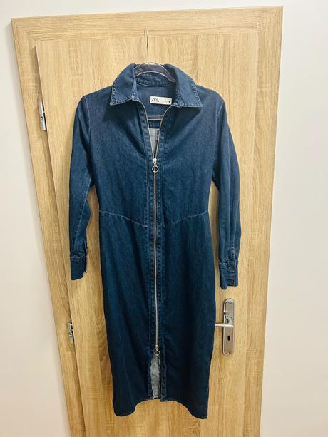 Zara riflové šaty, zara,m