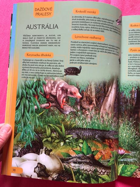 Kniha úžasná príroda,