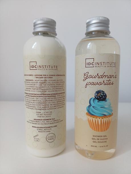 Sprchovy gél a telové mlieko, 