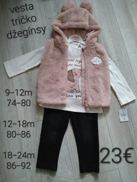 Detské veci z anglicka výpredaj ceny za 1/2, 104–116 / 122–134 / 68–80 / 86–98