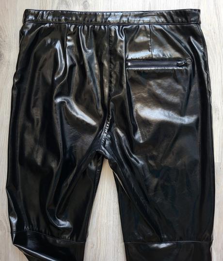 Vynilové/lakované nohavice h&m 44, h&m,xl