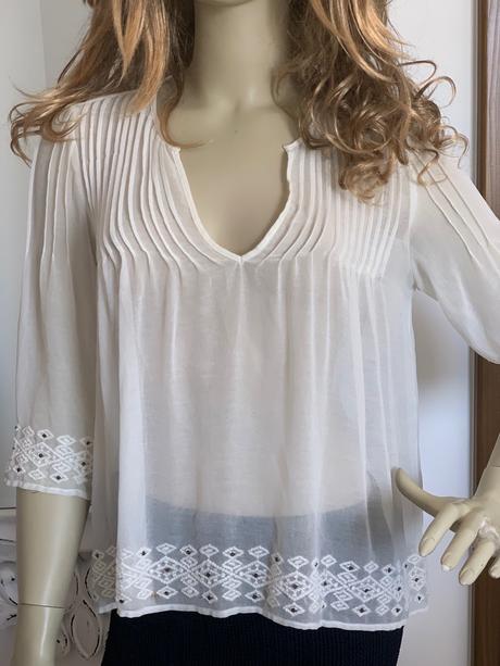 Vysivany top zara, zara,s