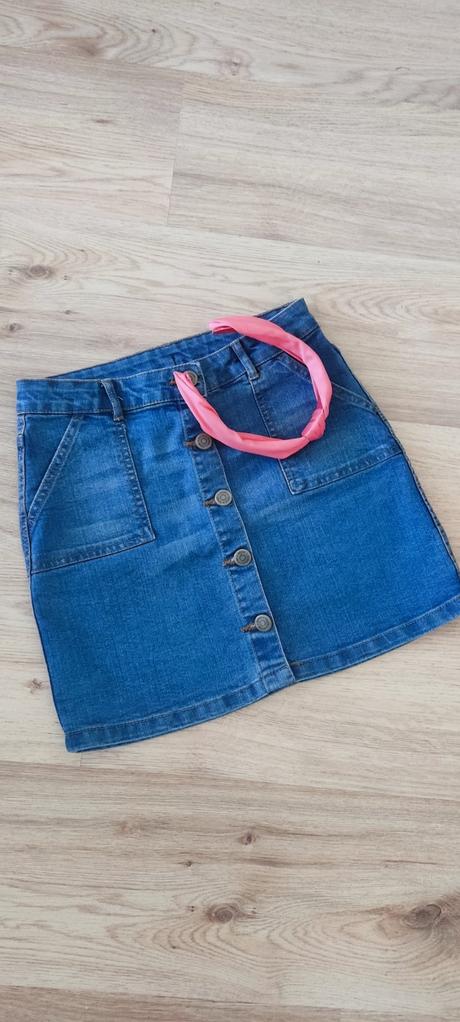 Riflová sukňa pre dievčatko, 146