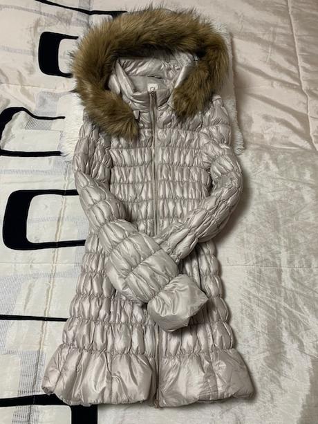 Vetrovka s kapucňou a kožušinkou gaudi jeans, gaudi,40