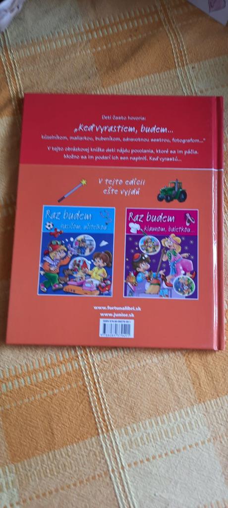 Knižka - raz budem 25 x 30 cm,