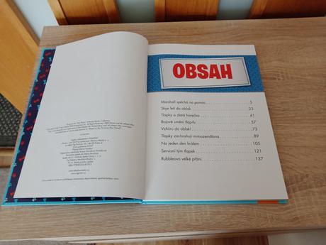 Kniha tlapková patrola-5 minutove pohadky, 