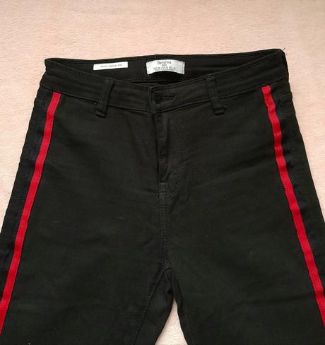 Dámske rifle bershka č.36, bershka,36