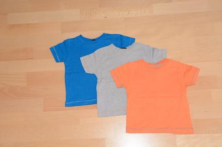 Balík 3 ks tričiek s krátkym rukávom, next,74