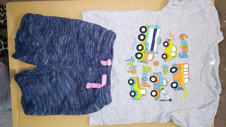 Detské kraťasy a tričko, 92