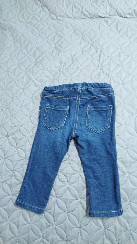 H&m elasticke rifle, vzadu vrecka 80/86, h&m,80