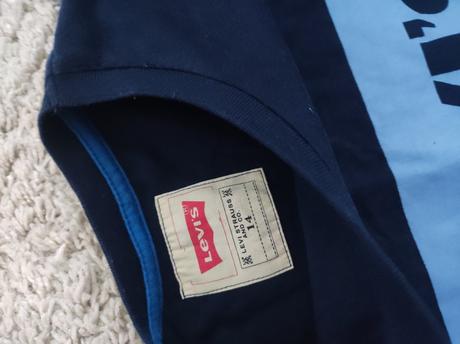 Bavlnené kvalitné tričko, levis,164