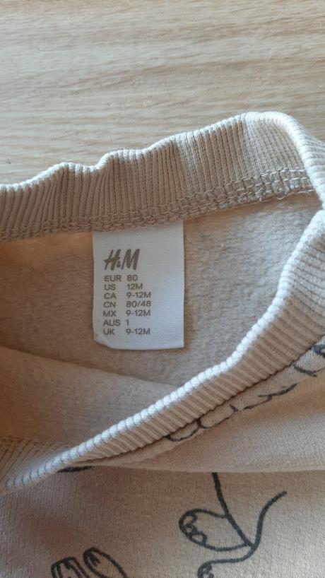 Tepláková súprava, h&m,80