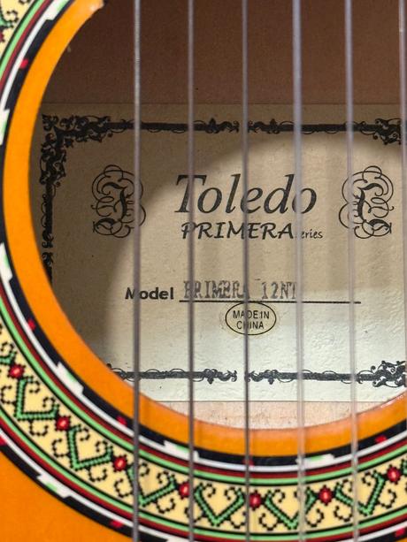 Detská gitara toledo prinera student 12-nt,