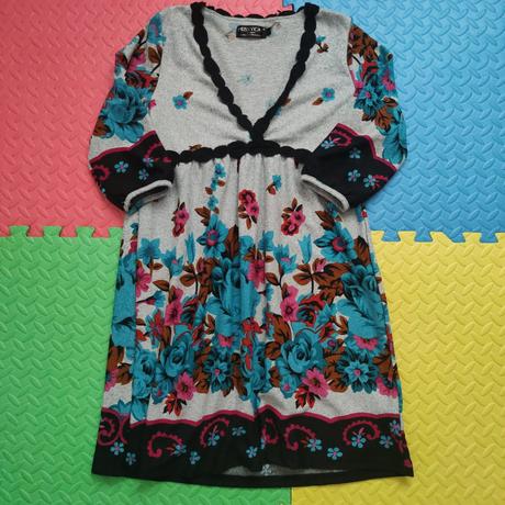 Farebná tunika príjemný materiál pussycat london, l