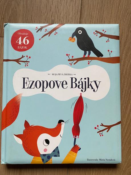 Moja prvá zbierka,  ezopove bájky, 