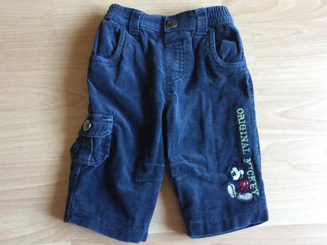 Elegantný 3 kompletik s mickey mousom , disney,68